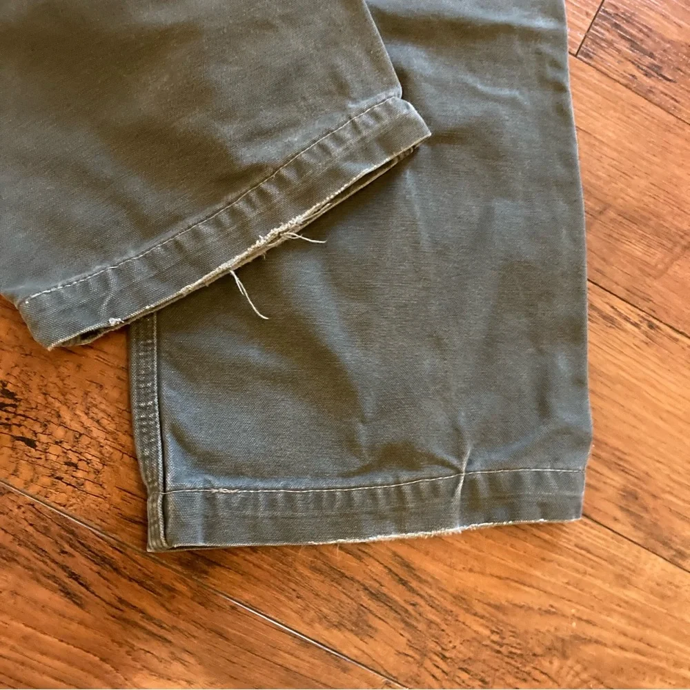 Carhartt Pants Cargo Jeans Denim Work Wear 34x29 Mens Carpenter Hunting - Picture 8 of 11